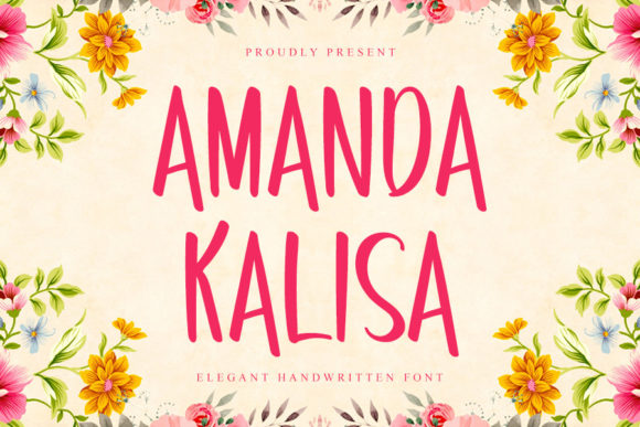 Amanda Kalisa: A Timeless Script Font for Digital Design