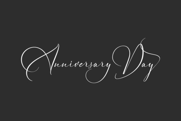 Anniversary Day: A Font That Elevates Your Brand