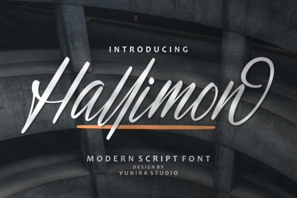 Boost Your Brand with Hallimon: A Script Font for Modern Business