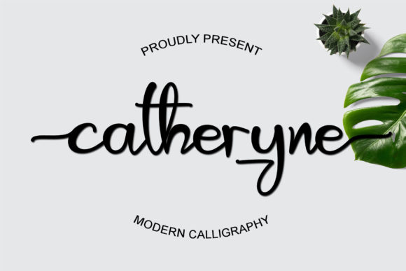 Catheryne: A Typeface That Adds Grace to Editorial Design