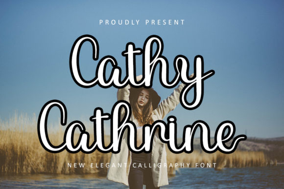 Cathy Catherine Script Font for Creative Crafters