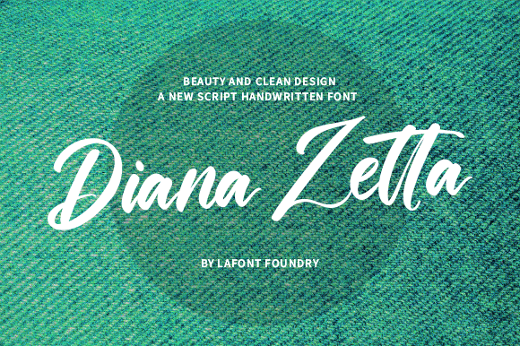 Diana Zetta: A Luxurious Script Font for Handmade Creations