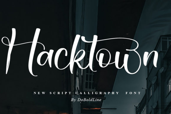 Discover Hacktown: A Font That Breathes Life Into Your Creations
