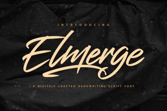 Elmerge: A Script Font That Elevates Your Brand
