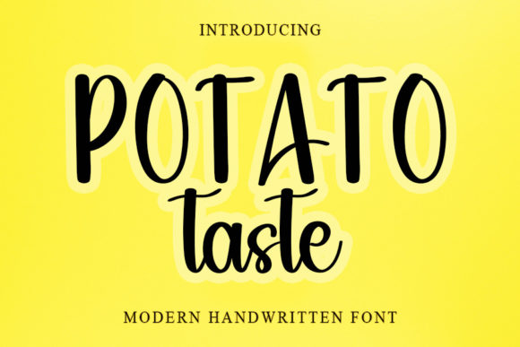 Exploring Potato Taste: A Font for Creative Branding