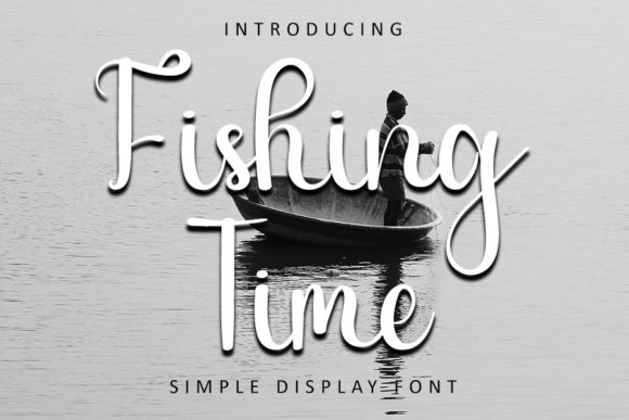 Fishing Time Font for Web Design Projects