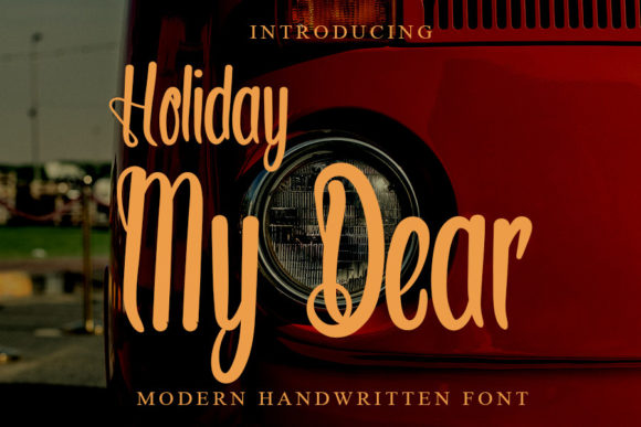 Font Choice That Matters: Holiday My Dear for Campaign Success