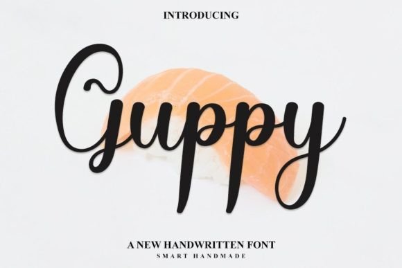 Guppy: A Versatile Script Font for Editorial Design