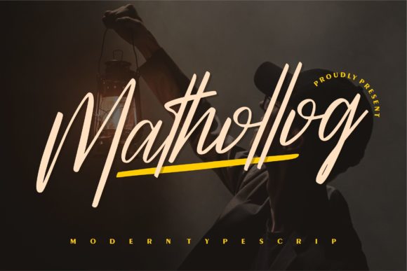 Mathollog: A Script Font for Modern Branding