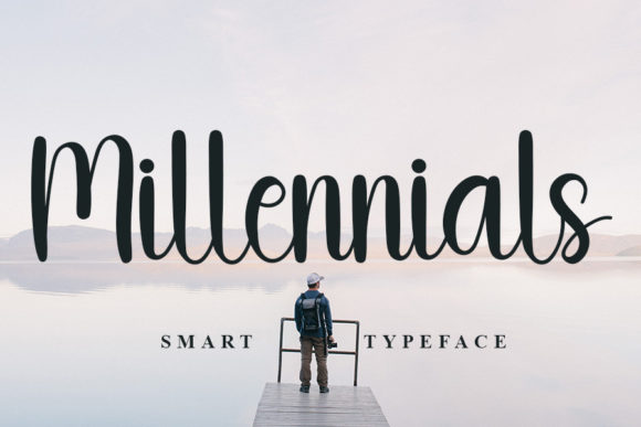 Millennials Font: A Timeless Script for Creative Crafters