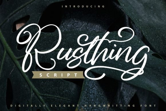 Rusthing: The Font That Elevates Your Brand