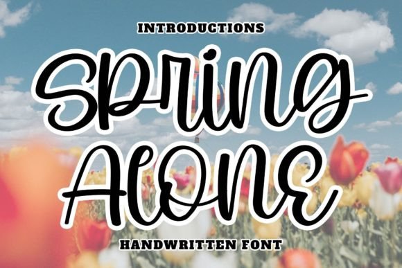 Spring Alone: The Font That Elevates Your Campaigns