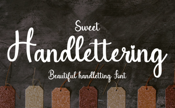 Sweet Handlettering for Campaign Design