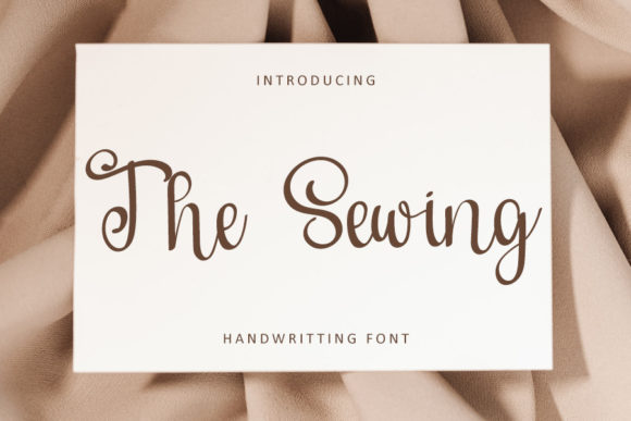The Sewing: A Font That Elevates Brand Identity