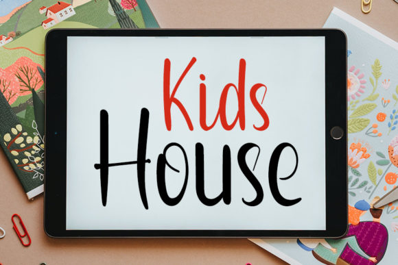 Transform Your Brand with Kids House Font