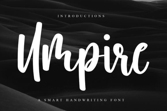 Umpire: A Font That Breathes Life Into Your Craft