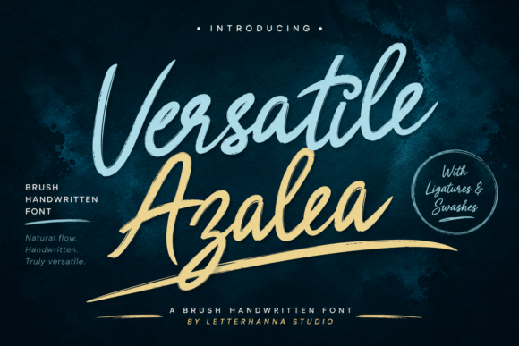 Versatile Azalea: A Script Font for Elegant Branding